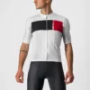 Maillot Manche Courte Castelli Prologo 7 Homme Blanc 2023