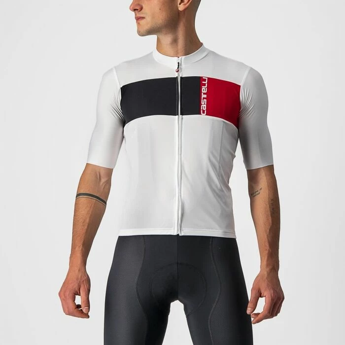 Maillot Manche Courte Castelli Prologo 7 Homme Blanc 2023 19 Maillot Manche Courte Castelli Prologo 7 Homme Blanc 2023 – Image 19
