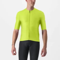 Maillot Manche Courte Castelli Aero Race 6.0 Jaune Homme 2023
