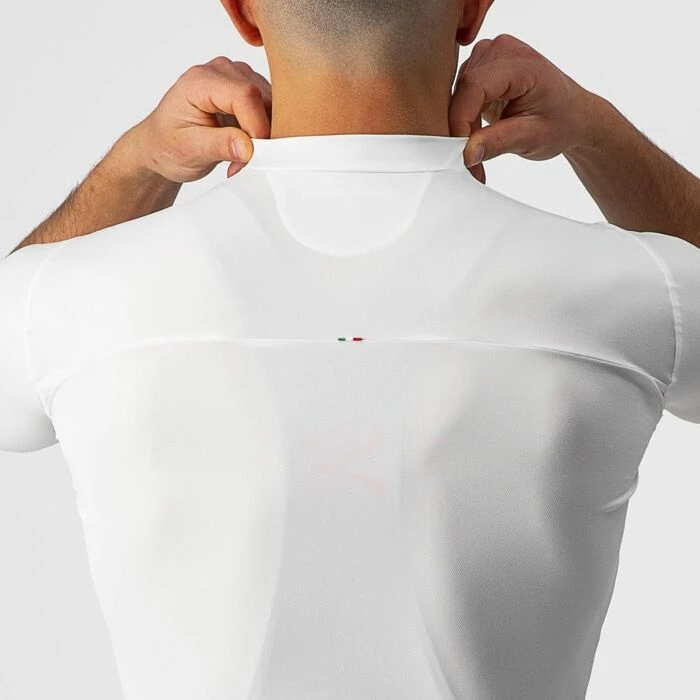 Maillot Manche Courte Castelli Prologo 7 Homme Blanc 2023 10 Maillot Manche Courte Castelli Prologo 7 Homme Blanc 2023 – Image 10