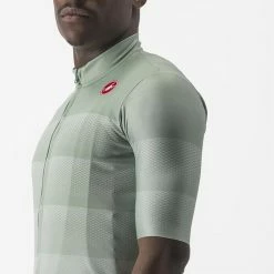 Maillot Manche Courte Castelli Livelli Vert Homme 2023 -Promos Vélos Urbains Boutique 04 4523015 346 700x700 3