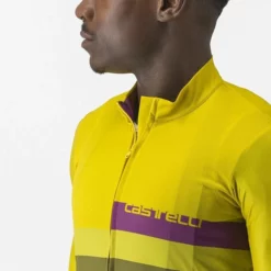 Maillot Manche Courte Castelli A Blocco Homme Jaune/Vert 2023 -Promos Vélos Urbains Boutique 05 4522017 782 700x700 1