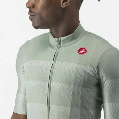 Maillot Manche Courte Castelli Livelli Vert Homme 2023 -Promos Vélos Urbains Boutique 05 4523015 346 700x700 4