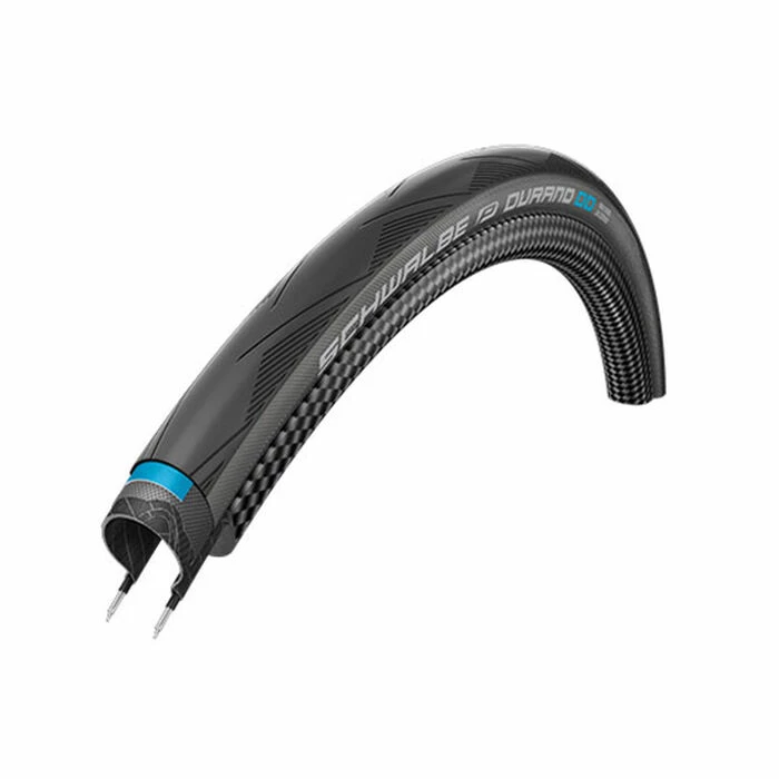Pneu Schwalbe Durano Plus S-Guard Addix 700x23C Noir 1 Pneu Schwalbe Durano Plus S-Guard Addix 700x23C Noir