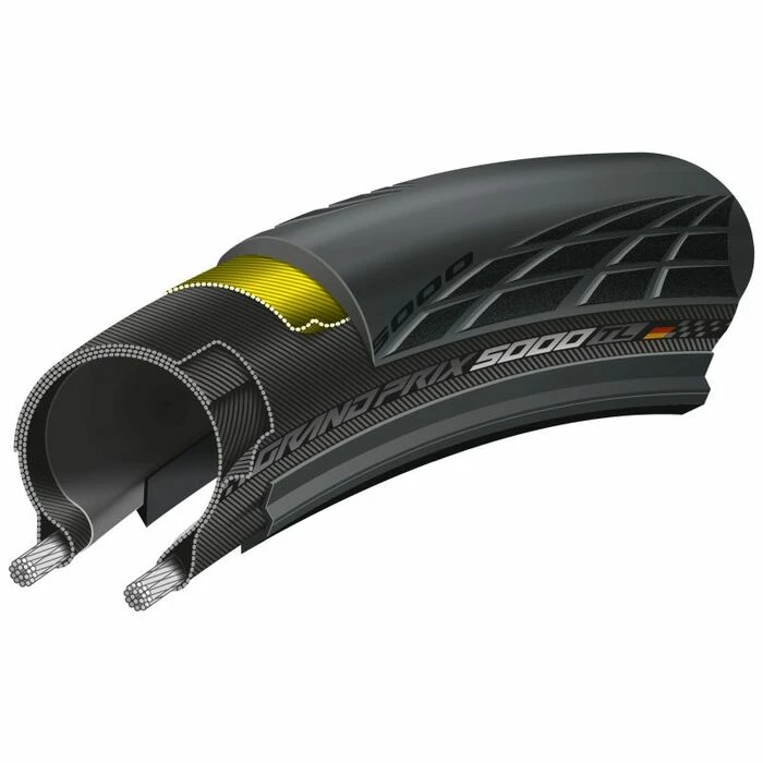 Pneu Route Continental Grand Prix 5000TL Tubeless 700x28c 1 Pneu Route Continental Grand Prix 5000TL Tubeless 700x28c