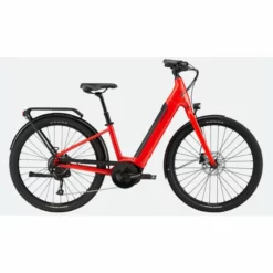 Vélo De Ville Electrique Cannondale Adventure Neo 3.1 RallyRed