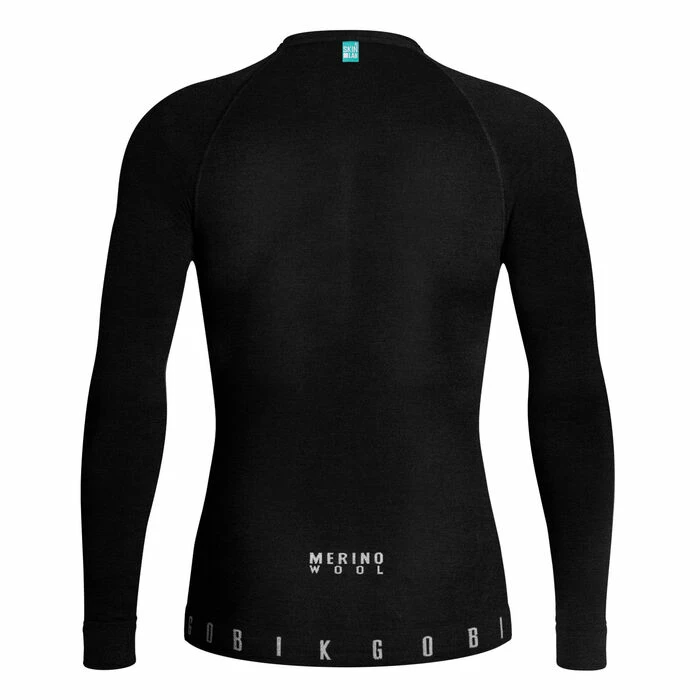 Maillot De Corps Gobik Winter Merino Manche Longue Noir 2023 2 Maillot De Corps Gobik Winter Merino Manche Longue Noir 2023 – Image 2