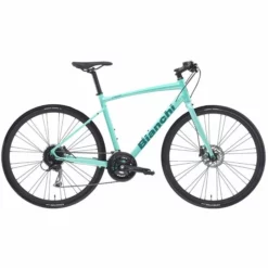 VTC Bianchi C-Sport Step Thru Acera 24V Vert Céleste