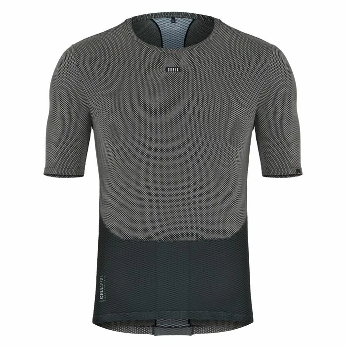 GOBIK Maillot De Corps Manche Courte Celle Skin GreyBlack Homme 2023 6 GOBIK Maillot De Corps Manche Courte Celle Skin GreyBlack Homme 2023 – Image 6
