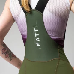 Cuissard Court Gobik Matt K9 Timber Green Femme 2023 -Promos Vélos Urbains Boutique culotte corto mujer matt timber green caps dye gobik 8 700x700 1