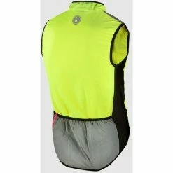 Gilet Coupe-Vent WOWOW Dark 1.1 Réfléchissant Gris / Jaune -Promos Vélos Urbains Boutique dark jacket 1 2 700x700 2