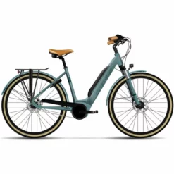 Vélo Électrique Granville E-Absolute 15 Blue Green Mat 500 Wh 2023 -Promos Vélos Urbains Boutique e absolute 15 blue green mat 700x700 3