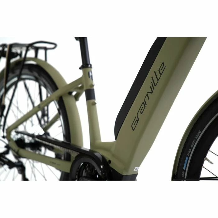 Vélo Électrique Granville E-Absolute 34 400Wh Olive Matt 2023 3 Vélo Électrique Granville E-Absolute 34 400Wh Olive Matt 2023 – Image 3