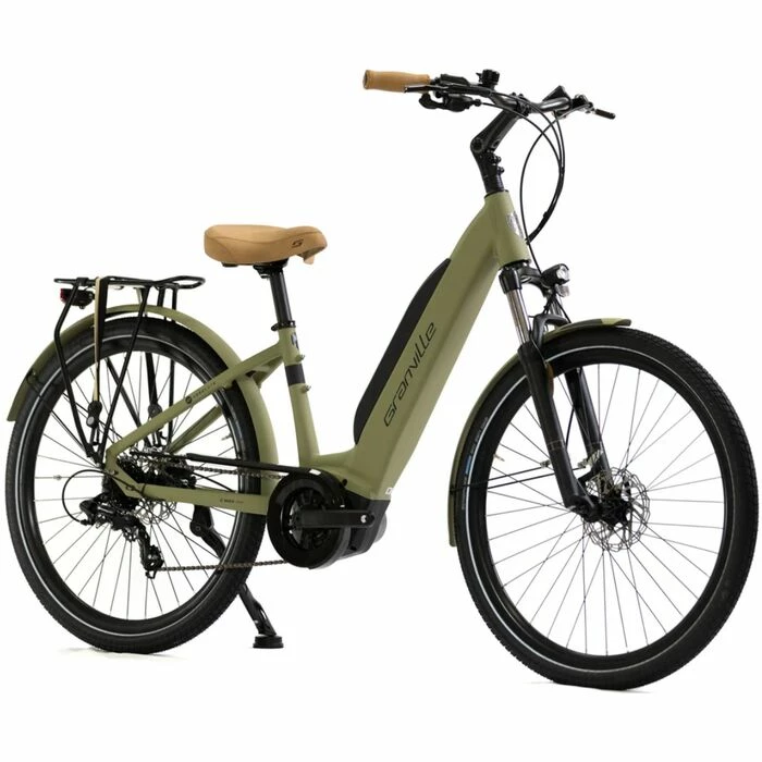 Vélo Électrique Granville E-Absolute 34 400Wh Olive Matt 2023 14 Vélo Électrique Granville E-Absolute 34 400Wh Olive Matt 2023 – Image 14