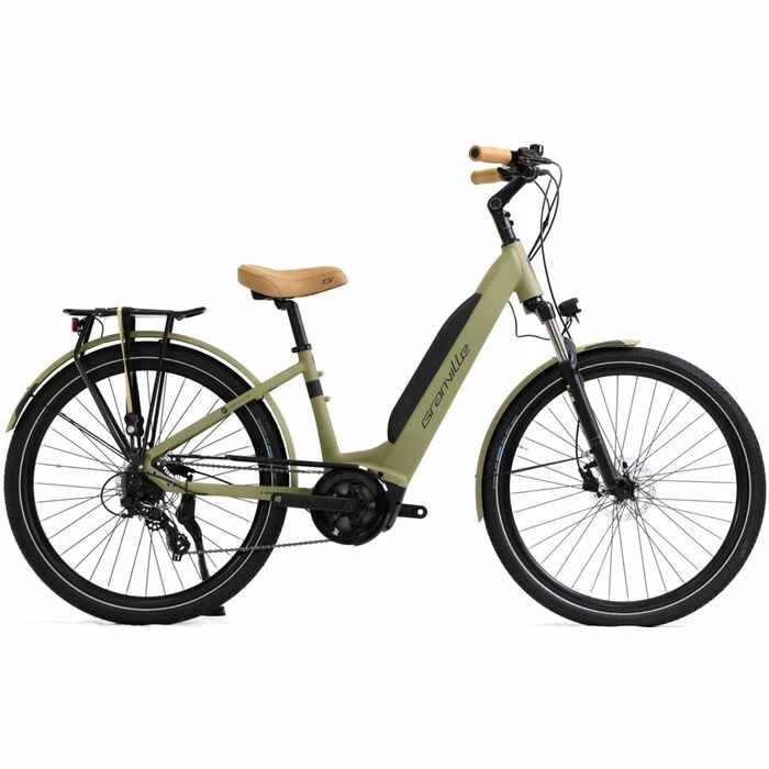 Vélo Électrique Granville E-Absolute 34 400Wh Olive Matt 2023 13 Vélo Électrique Granville E-Absolute 34 400Wh Olive Matt 2023 – Image 13