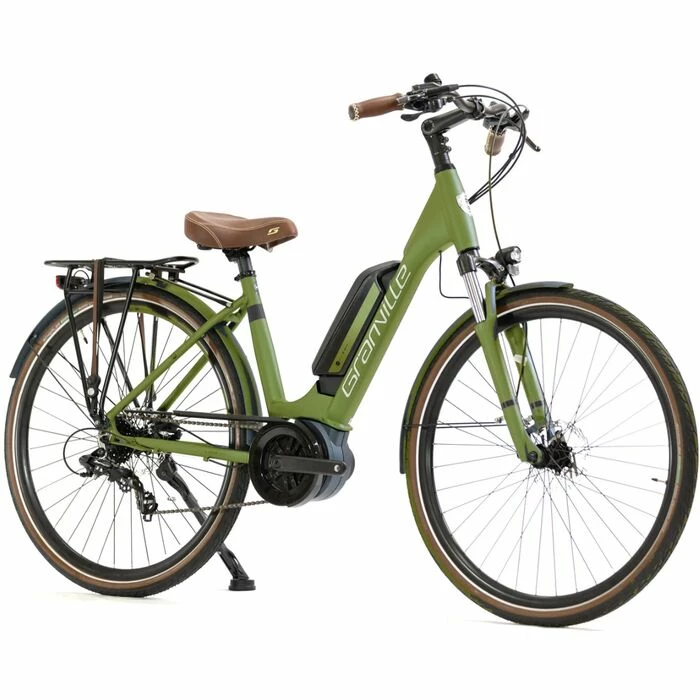 Vélo Électrique Granville E-Urban 30 400Wh Vert Armée 2023 4 Vélo Électrique Granville E-Urban 30 400Wh Vert Armée 2023 – Image 4