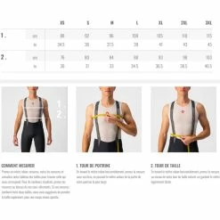 Veste Manche Longue Castelli Pro Thermal MID LS Gris 2023 -Promos Vélos Urbains Boutique guide des tailles haut homme 700x700 31