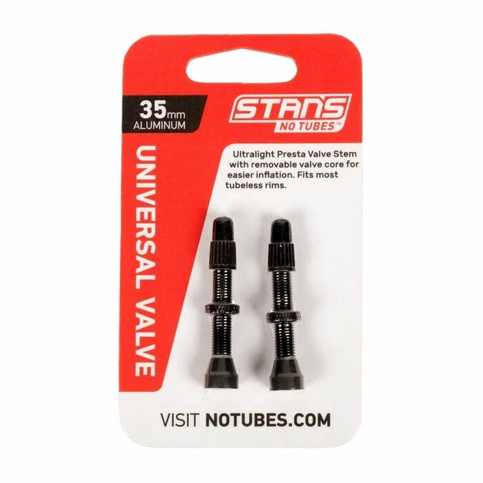 Valves Stan's Alu Notubes 35mm Tubeless 1 Valves Stan's Alu Notubes 35mm Tubeless