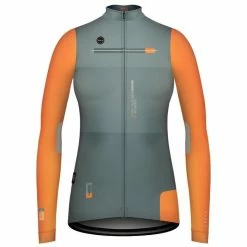 Maillot Manche Longue Gobik Cobble Nectarine Femme -Promos Vélos Urbains Boutique maillot cobble nectarine mujer sparrow cold season 22 gobik 1 700x 700x700 5