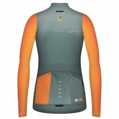 Maillot Manche Longue Gobik Cobble Nectarine Femme -Promos Vélos Urbains Boutique maillot cobble nectarine mujer sparrow cold season 22 gobik 2 700x 700x700 6