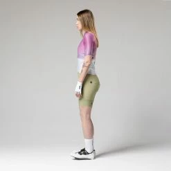 Maillot Manche Courte Gobik Attitude 2.0 Glycine Femme 2023 -Promos Vélos Urbains Boutique maillot mujer mc attitude2.0 wisteria caps dye gobik 8 700x700 2