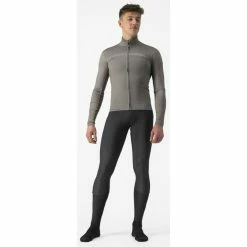 Veste Manche Longue Castelli Pro Thermal MID LS Gris 2023 -Promos Vélos Urbains Boutique pro thermal m i d l s gris 6 700x700 1