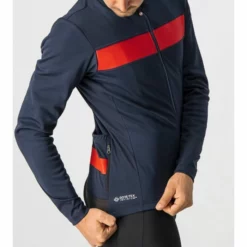 Veste Manche Longue Castelli Raddoppia 3 Bleu Foncé/Rouge 2023 -Promos Vélos Urbains Boutique raddopia 3 bleu f r o u g e 3 700x700 1