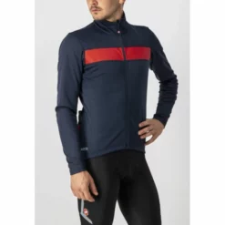 Veste Manche Longue Castelli Raddoppia 3 Bleu Foncé/Rouge 2023 -Promos Vélos Urbains Boutique raddopia 3 bleu f r o u g e 5 700x700 2