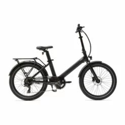Vélo Semi Pliant Eovolt Evening 24 Pouces Noir Onyx