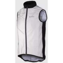 Giant Gilet Coupe-Vent WOWOW Stelvio 2.0 Réfléchissant Noir / Blanc