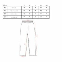 Pantalon De Pluie Willex 13 Pantalon De Pluie Willex -Promos Vélos Urbains Boutique taille pantalon pluie 700x700 3